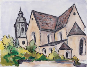Ernst von Domarus: Klosterkirche Lippoldsberg