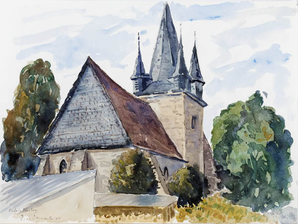 Ernst von Domarus: Kirche am Dörnberg