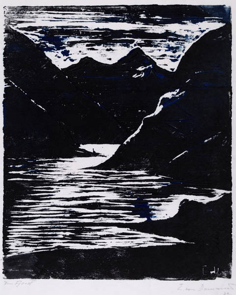 Ernst von Domarus: Im Fjord