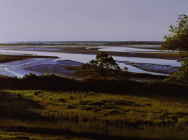 Ulrich Mack: View from Hog Island - Essex Bay